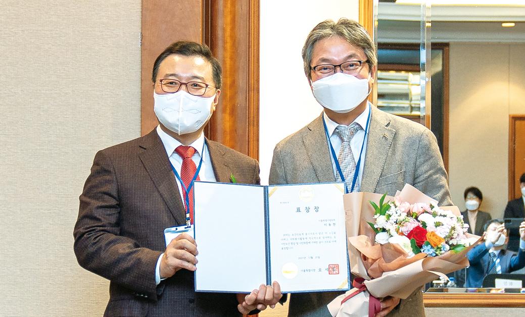비뇨기과학교실 이동현 교수, <BR>서울시장 표창 수상 교수소식