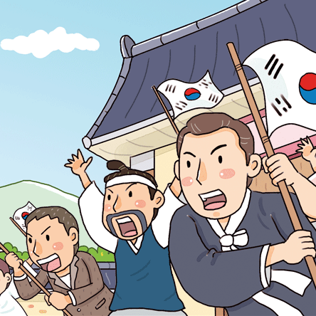 3·1운동을 성공적으로 이끈<BR>학생지도자 이달의 독립운동가