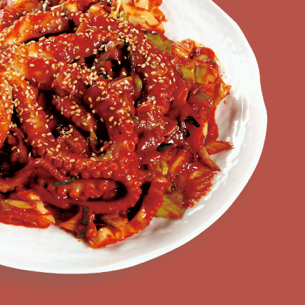 낙지의 맛있는 위로 한 접시의 추억
